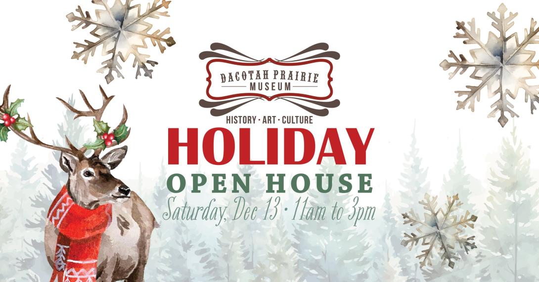 Holiday Open House at the museum